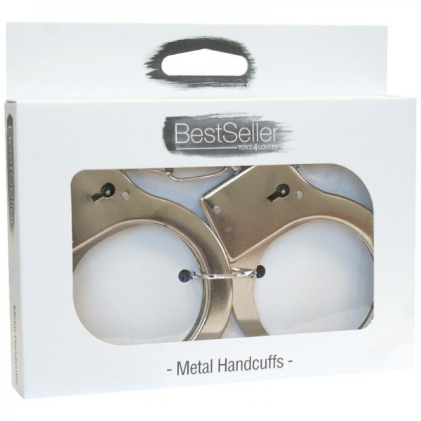 SILVER HANDCUFFS TOYZ4LOVERS