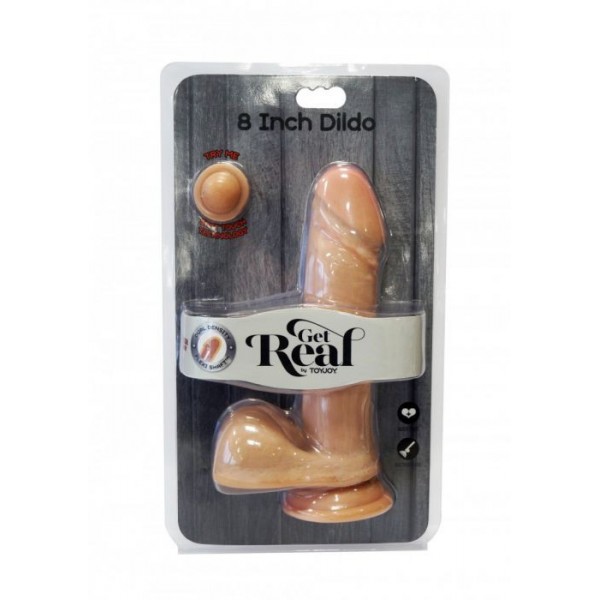 TOYJOY - DUAL DENSITY DILDO 8 INCH
