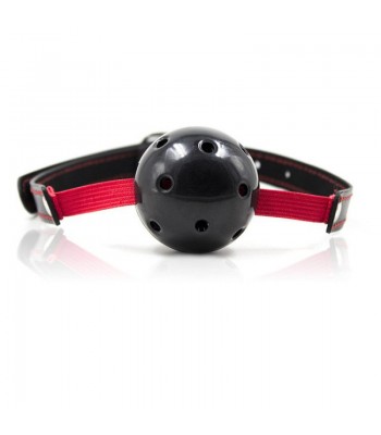 Breathable ball gag stretch