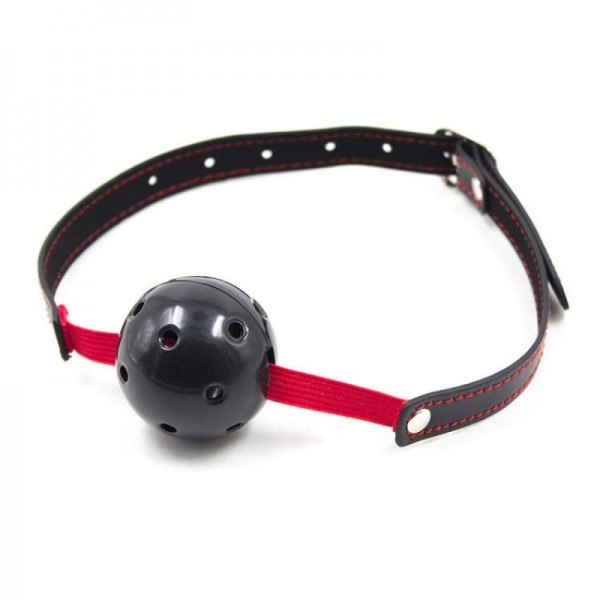 Breathable ball gag stretch