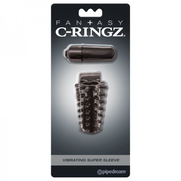 Fantasy C-Ringz Vibrating Super Sleeve