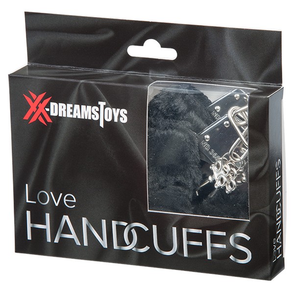 XX-DREAMSTOYS Love Handcuffs Black