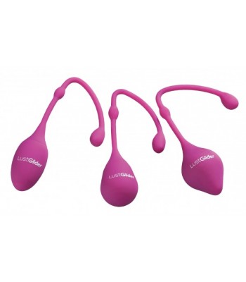 LustGlider Kegel Ball Set lila