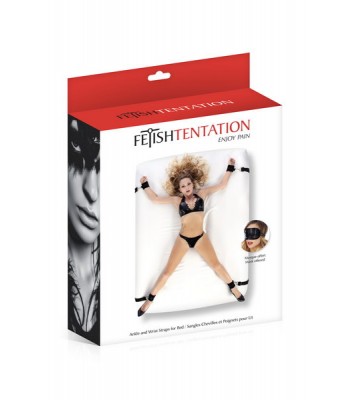 Fetish Temptation Bed Straps 2