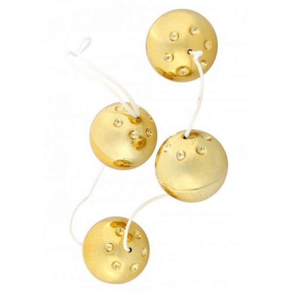 4 GOLD VIBRO BALLS