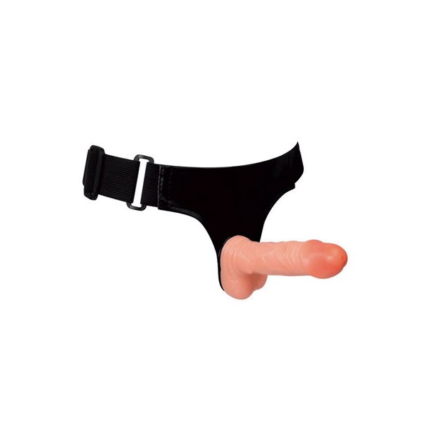 STRAP ON DILDO CYBERSKIN 15CM