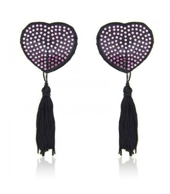 Heart shine nipples tassels 2