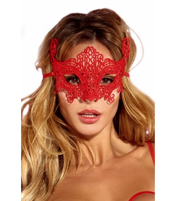 Red Lace Mask