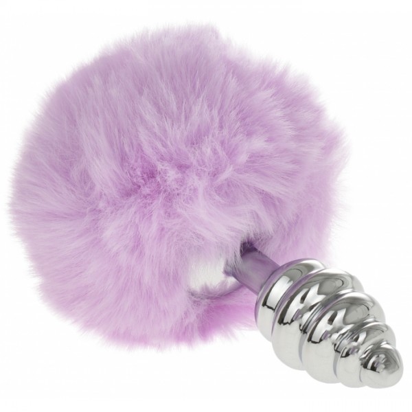 Anal Plug Fluffly Twist Small Metalic...