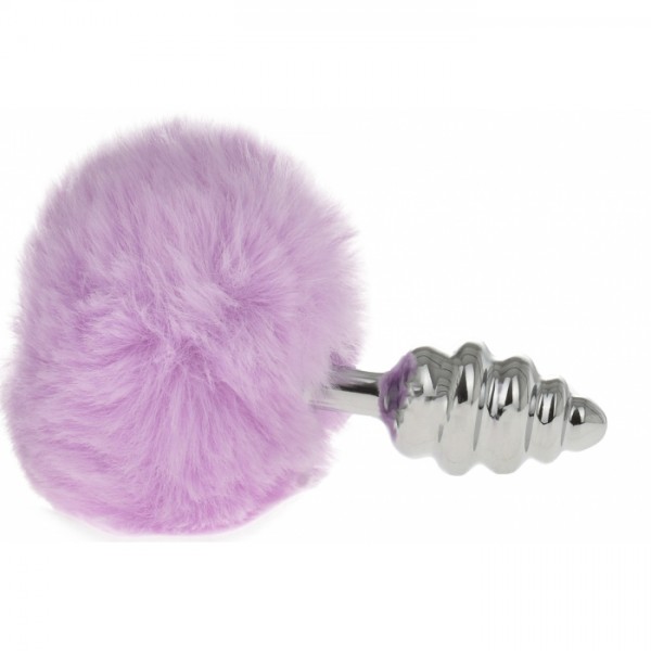 Anal Plug Fluffly Twist Small Metalic...