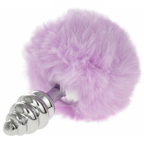Anal Plug Fluffly Twist Small Metalic...