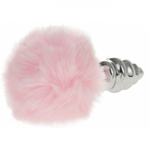 Anal Plug Fluffly Twist Small Metalic...