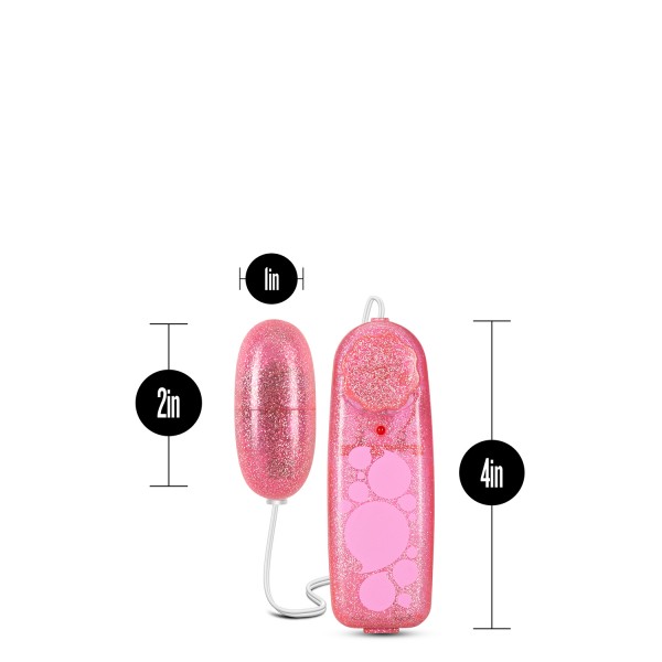 B YOURS GLITTER POWER BULLET PINK