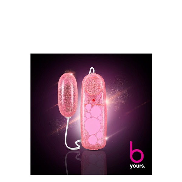 B YOURS GLITTER POWER BULLET PINK