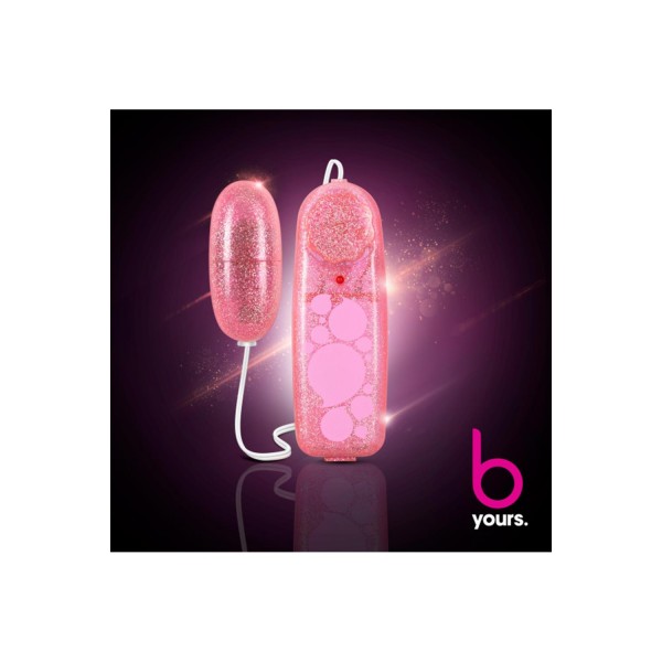 B YOURS GLITTER POWER BULLET PINK