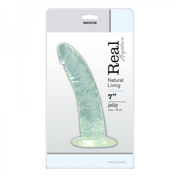 REAL RAPTURE JELLY EARTH FLOWER CLEAR 7”